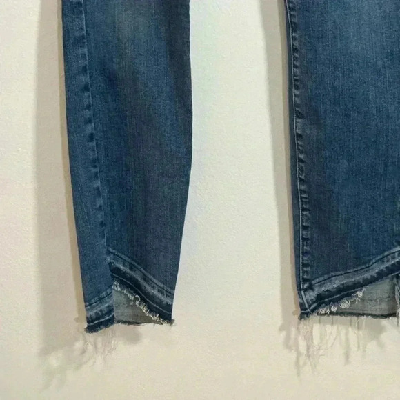 PAIGE VERDUGO ANKLE deconstructed hem MidRise  straight skinny size 31 - Picture 5 of 9